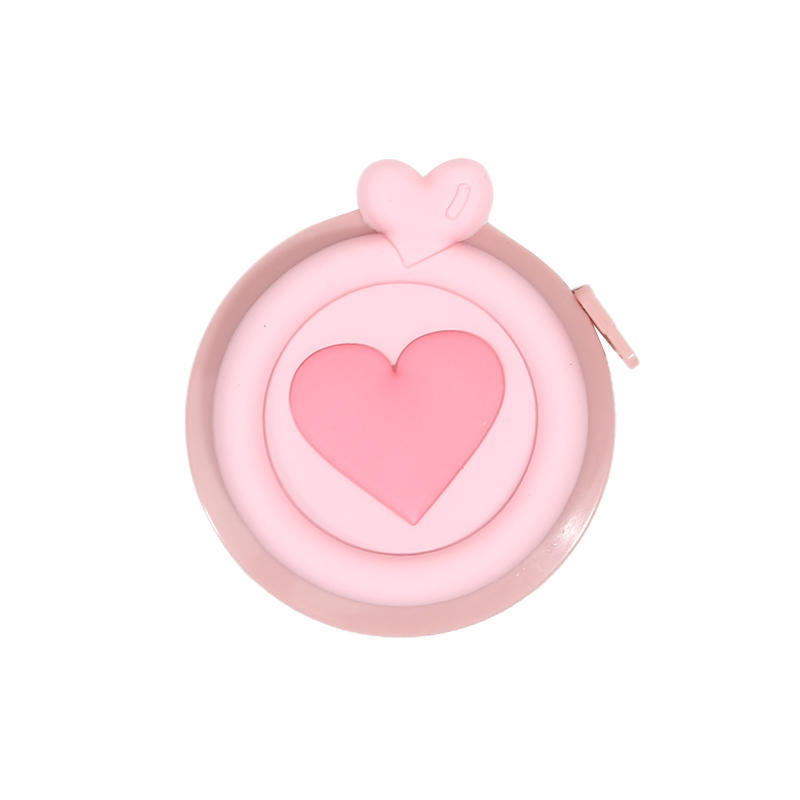 Soft Tape Measure Leather Cartoon Mini Double Scales Rulers Retractable Portable Home Craft Measurements Measuring Tape for Body Fabric Sewing Tailor