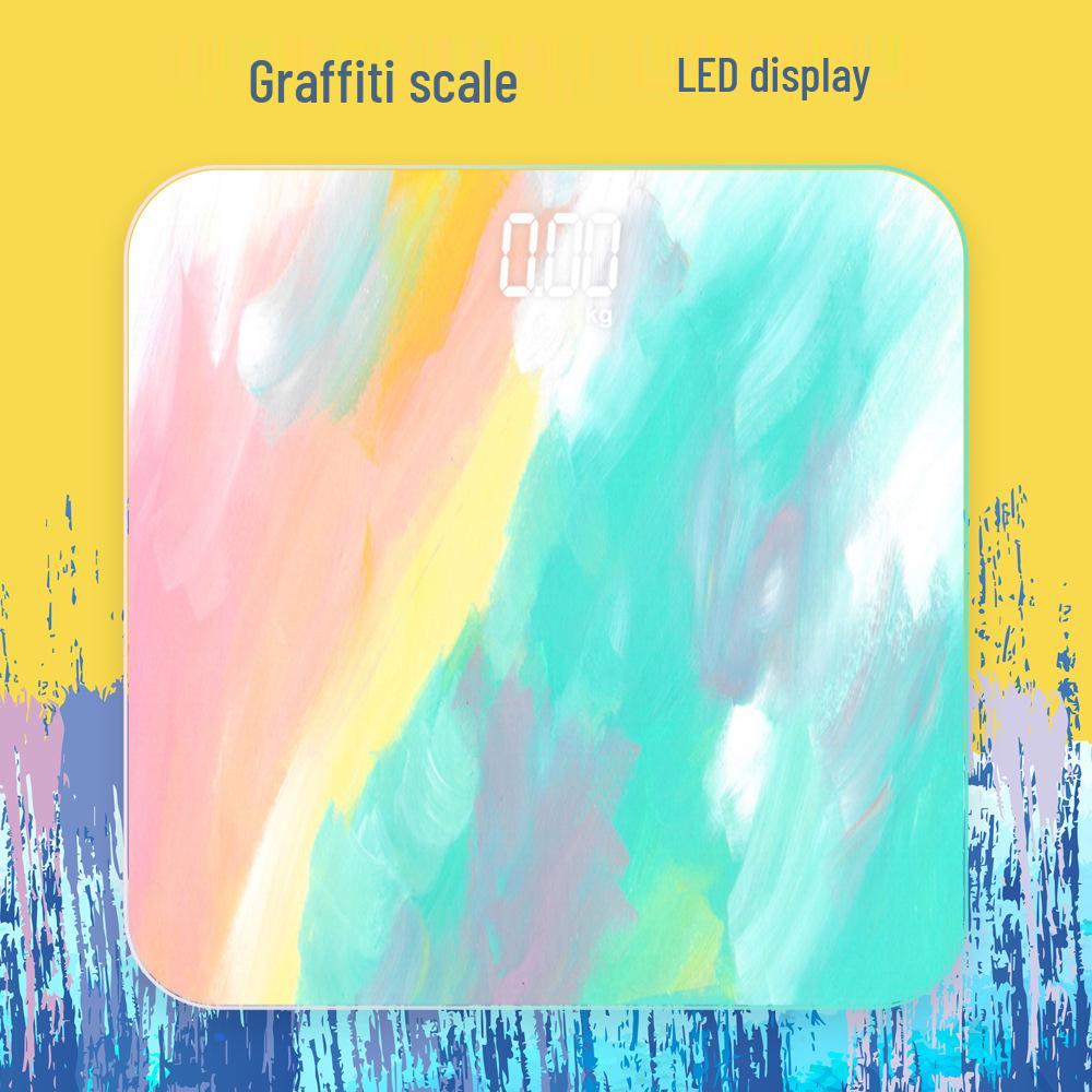 Baolan Gradient Smart Electronic Bathroom Scale - Compact, Accurate Body Weight Scale for Adults