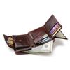 Men Short Faux Leather Wallet Large Capacity Bi-fold Wallet with Zipper Pocket Cash Coin Card Holder Folding Front Pocket Business Wallet