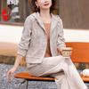 Lady Datang Women's Hooded Casual Autumn Jacket