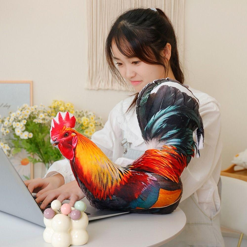 Real Life Poultry Plush Toys Stuffed Animal Stuffed Goose Duck Pigeon Parrot Toys Home Decor