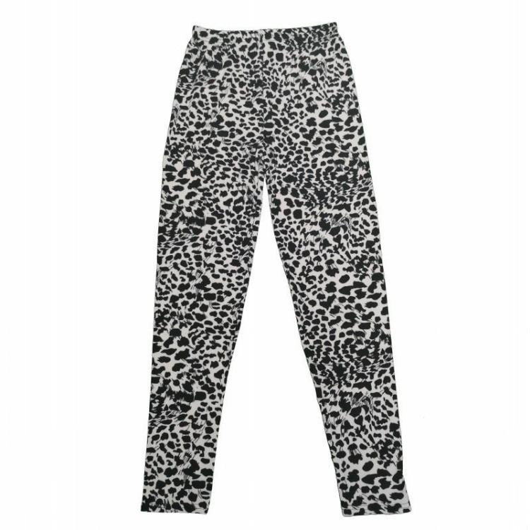 Leggings Skinny Leopardati Vita Alta Comodi ed Eleganti Vendita Calda Elasticizzati da Donna