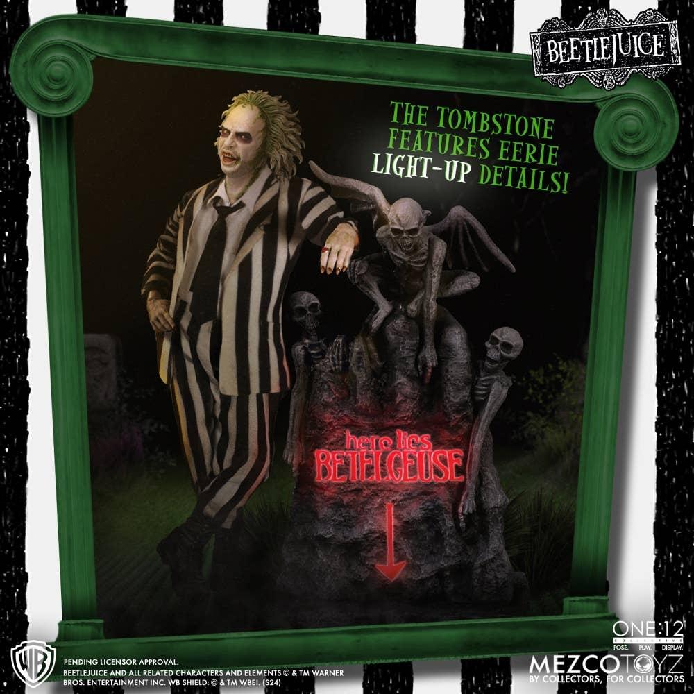 Null 1 12 One 12 Collective  Beetlejuice  Beetlejuice Action Figure Deluxe Edition