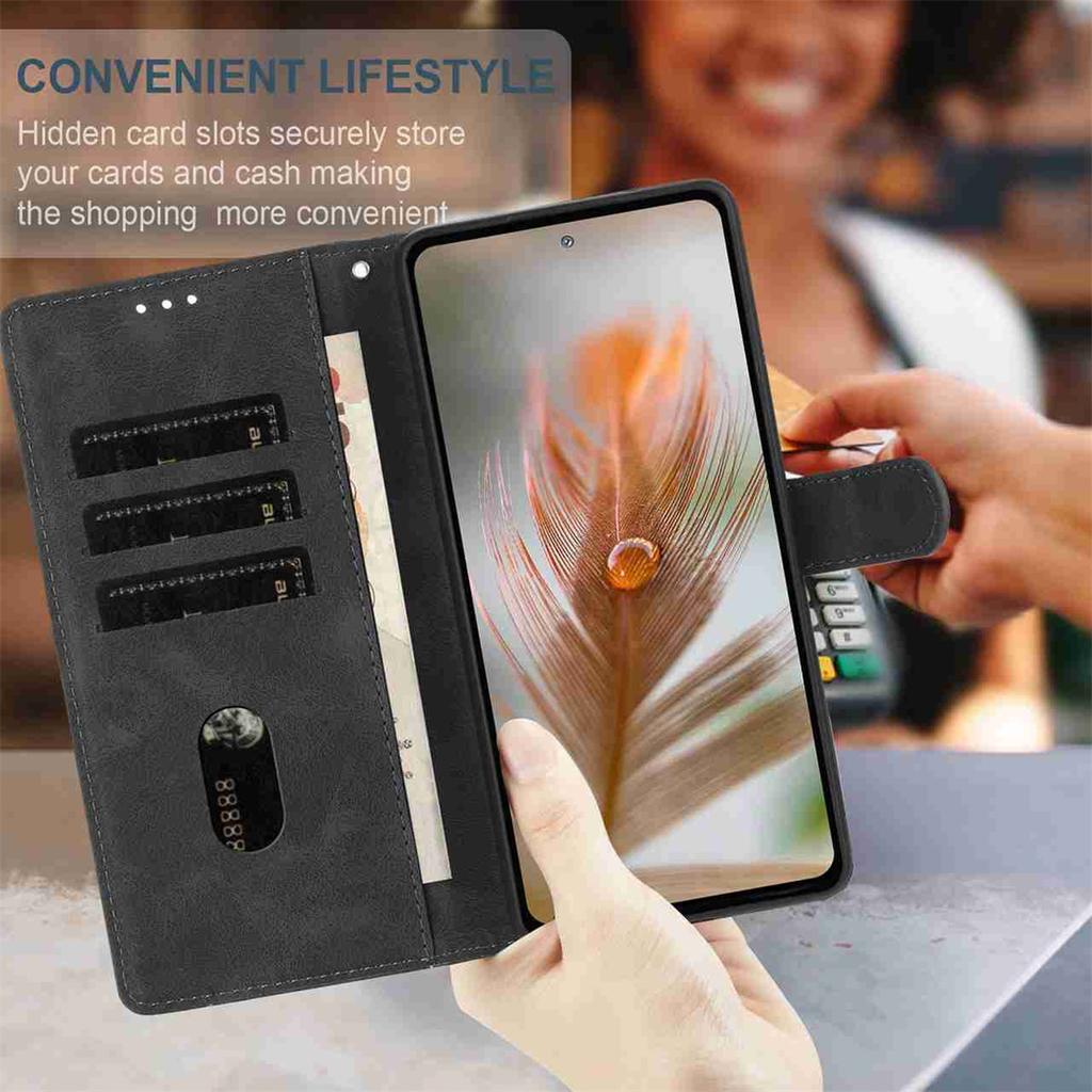 Quill Pen Embossed Pattern Flip Card Design Wallet Case for Redmi Note 14/Note 12/13C/14C/Xiaomi 14T,Xiaomi 11T,13 Lite,Mi 11 Lite,Poco X6...(8-Color)