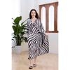 New Beach Smock, Printed Dress, Long Gown, Vacation Beach Dress