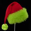 1pc, Santa Claus Hat Christmas Hat Unisex Furry Santa Hat with Comfortable Lining Plush Brim, Suitable for Women and Men