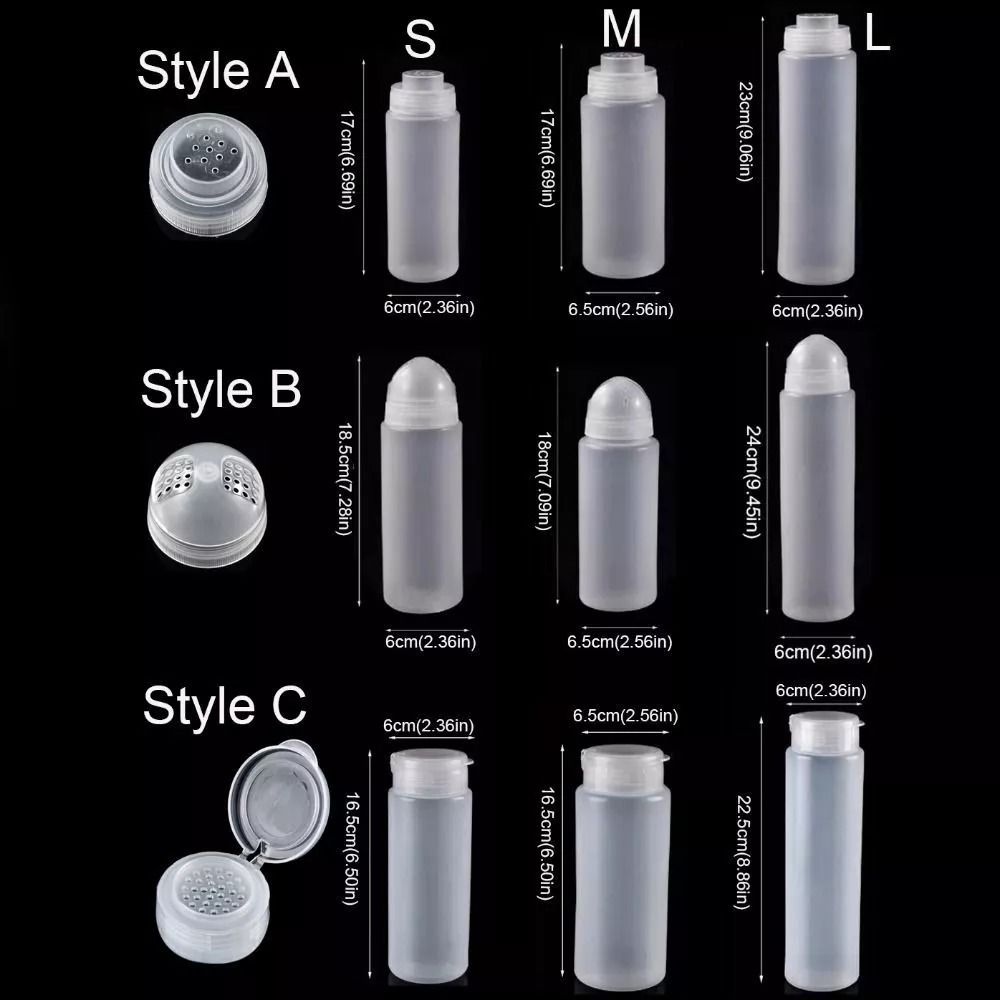 Plastic Pepper Bottle Detachable Cruet New Seasoning Bottle