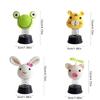Car Decoration Knitted Animal Pattern Dashboard Decoration Accessory Crochet Decors Car Interior Ornament Wobble Figure
