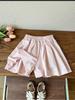 Girls' Cute Sleeveless Polo Shirt & Shorts Set 2026 - Casual Two-Piece for Kids