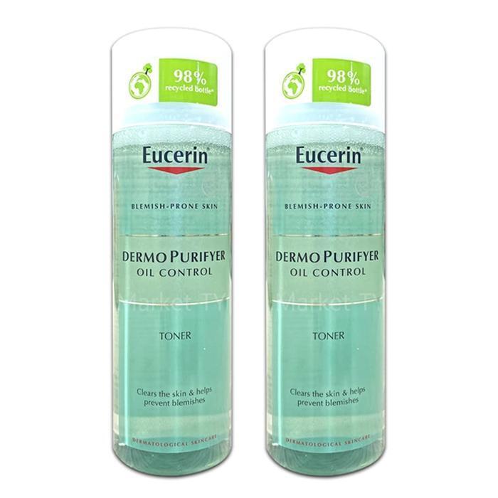 Eucerin Dermo Purifier Oil Control Toner 200ml x 2 (27717206) color
