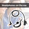 User Friendly Earpiece Ear Mounted Headset with Microphone for SL1M SL2M SL1K SL2K SL2600 SL4000 SL7550 Handheld Radios