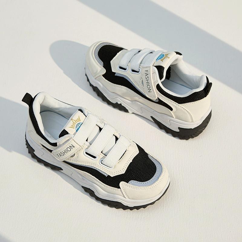 2025 new spring and summer four seasons mesh casual sports fashion women's shoes comfortable soft surface soft sole