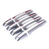 Efficientt-Outer Handle Decorative Frame Car Door Outer Handle Protective Decorative Frame For Land Rover Jaguar Silver-Gray Acc