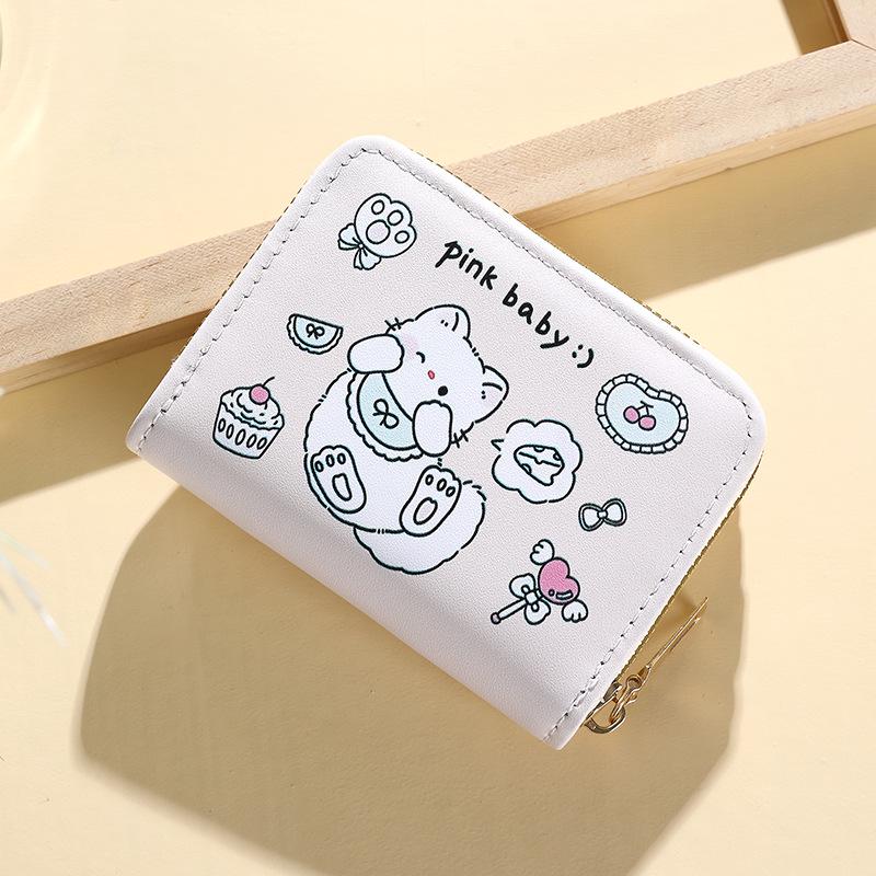 Women's Large Capacity Card Holder - Compact Ultra-Thin Card Sleeve & Coin Purse with Driver's License Storage