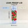 1PC Fresh Water Fruit Watermelon Sliced Print 750ml Color Plastic Sports Water Bottle Leakproof Flip Straw Lid Suitable for Sports Office Home Use