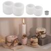 Multipurpose Cylinder Silicone Candlestick Molds for Candle Cup Candle Holder Stand, Silicone Tealight Holder Molds