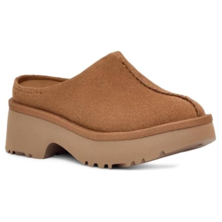 (WMNS) UGG New Heights Clog 'Chestnut' Women's 1152731-CHE