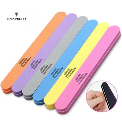 Excellent Nail Art Nails Ornaments File Bright Color Long Lasting Trim Nails