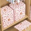 Clothing Storage Bag Large Capacity Portable Clothings Sheet Storages Bags Bedroom Foldable Dust-proof Sheet Zipper Bags