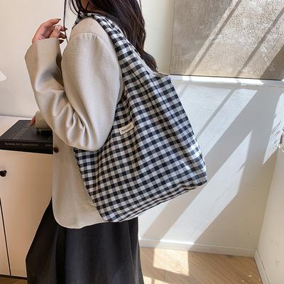 Korean Ins New Lazy Sweet Cloth Bag Shoulder Shopping Bag Casual Vest Bag Tote Bag
