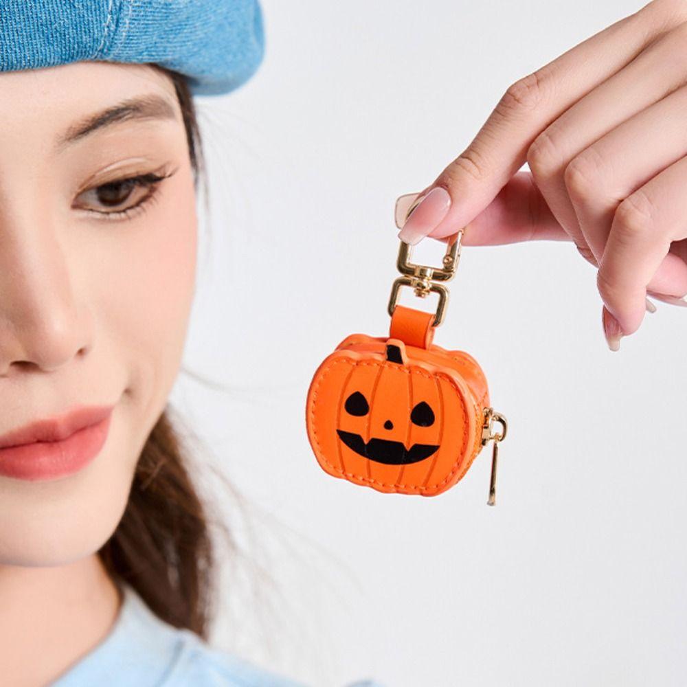 Płat Śniegu PU Skóra Breloczek Urocza Torba na Słuchawki Kreatywna Boże Narodzenie Zawieszka Damska