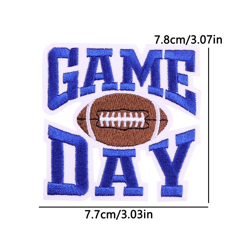 Hats Jeans Sew /Ironing Patch Square Cartoon Letter /Slogan Embroidered Diy Iron On Patches For Clothing Backpack Jackets Badges 