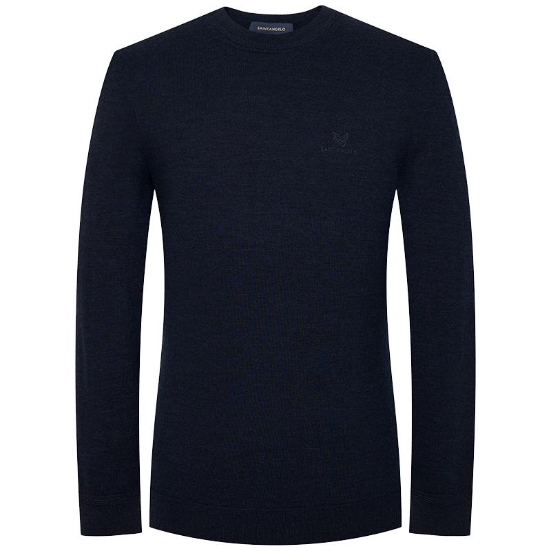 

Baoxiniao Men s Business Casual Crew Neck Wool Sweater XL (50)