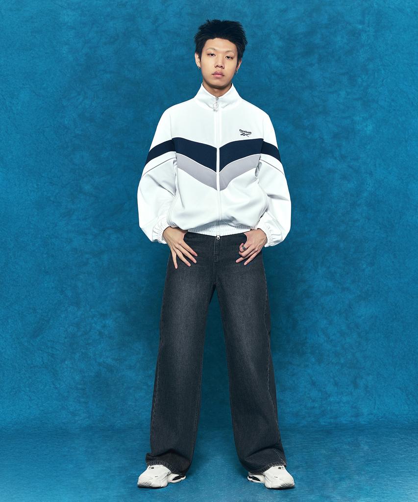 Reebok Heritage Jersey Track Top - Off-White