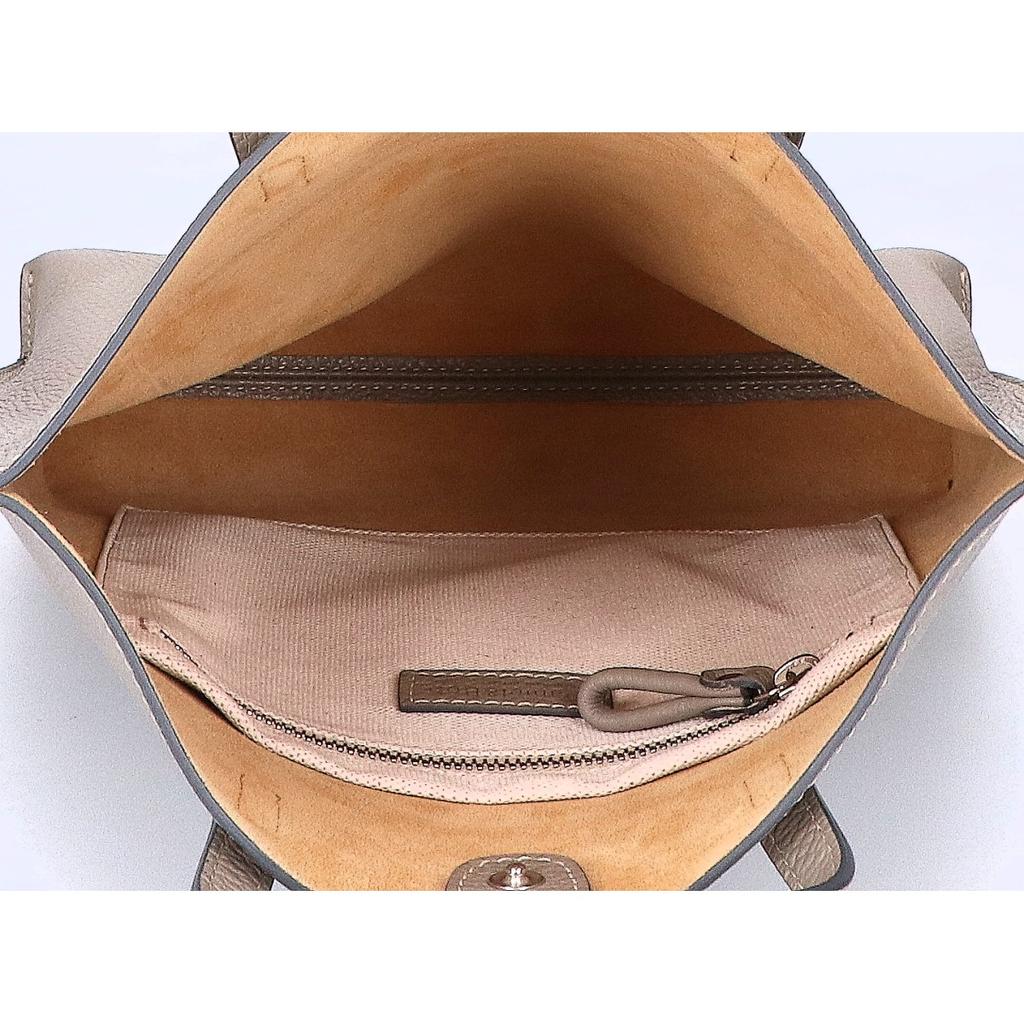 Daniel&Bob [Excellent Condition] TOTO ALCE ACCOPIATO 2-Way Shoulder Bag Tote Bag TaupeUsed