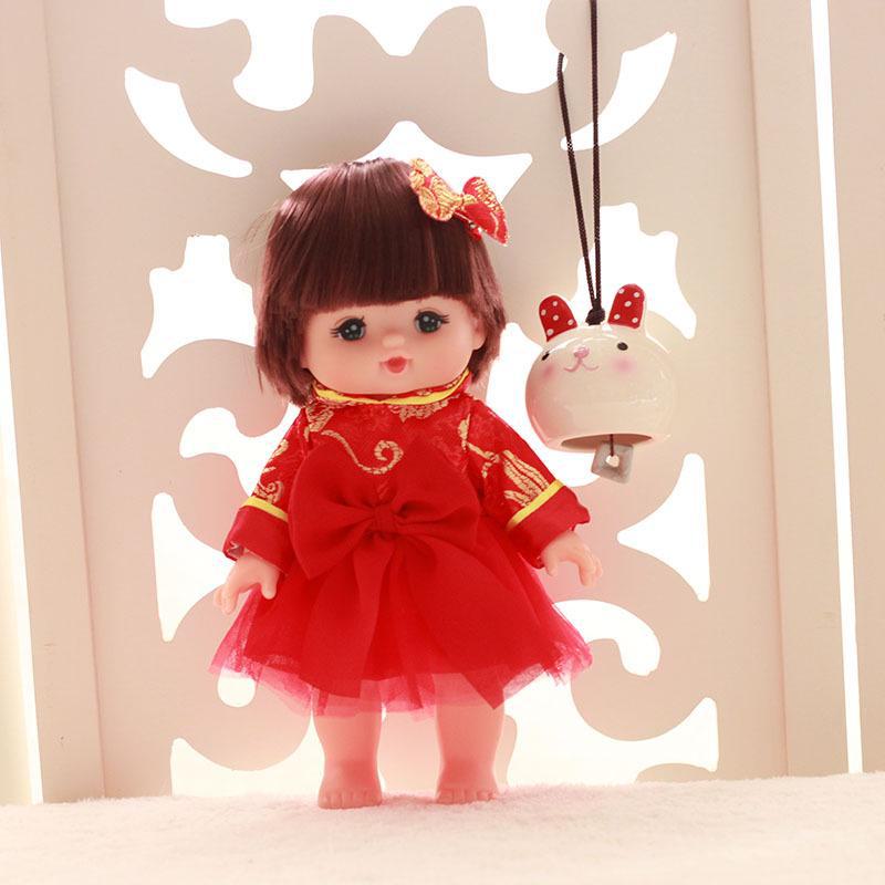 Xiaolemei Joint Doll Set: Outfit & Playhouse Set for Girls
