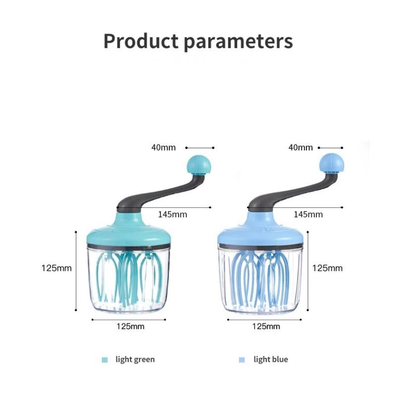 Mini batător de smântână manual de uz casnic batător de prăjituri agitator de ouă semi-automat mic batător de ouă artefact de bucătărie