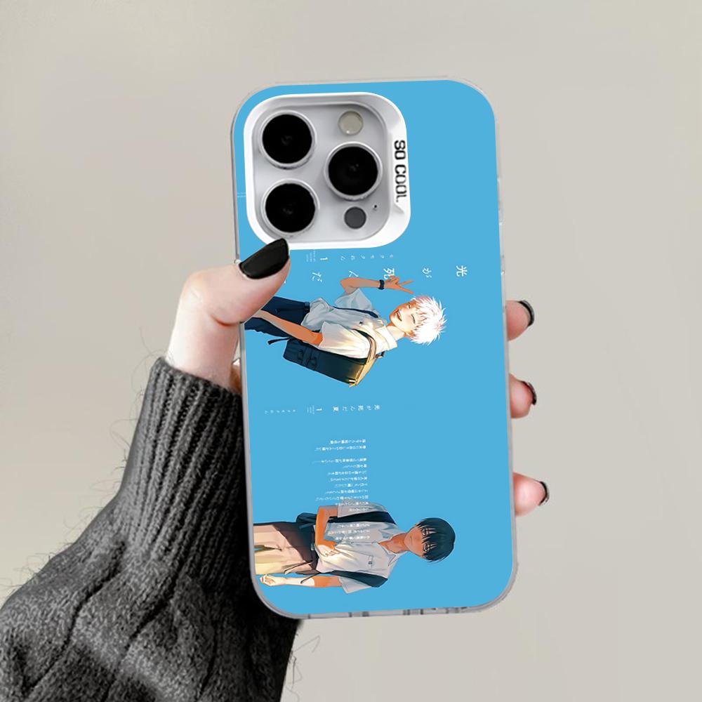 The Summer Hikaru Died Phone Case For iPhone 16,15,14,13,12,11,Pro,Max,Plus,Mini,XS,SE Anti Fall Gray White Matte Hard Bumper
