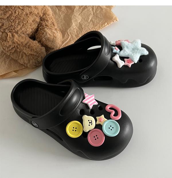 Fashion Cover Toe Rubber Slippers Shoes Slides Slipers Women Platform Fashion Flat 2025 Luxury House Slippers Platform Women Luxury Shoe