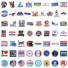55 New Democrat Graffiti Stickers Decorate Notebook Suitcase Mobile Phone DIY Waterproof Stickers