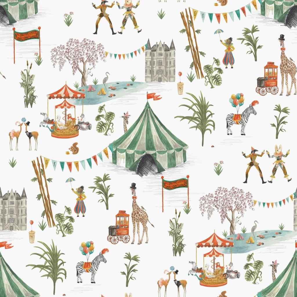 The Chateau By Angel Strawbridge Circus Wallpaper