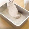 Cat Litter Box Kitten Toilet Pet Supplies Kitty Litter Pan High Side Kitten Open Potty Pan Pet Litter Tray Indoor Litter Tray