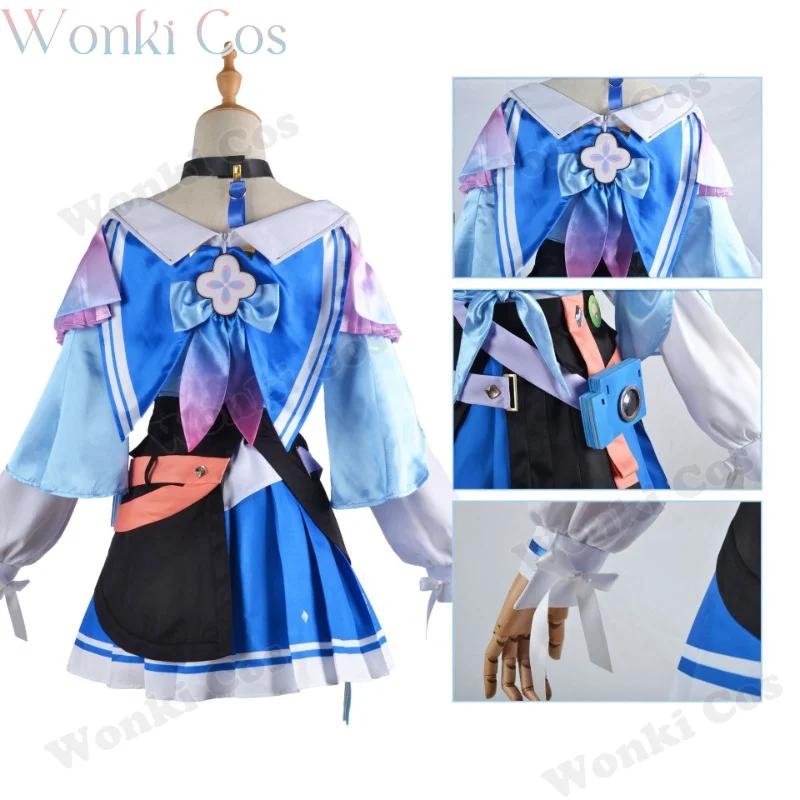 March 7th Cosplay Costume Wig Full Set  Star Rail Cosplay Costumes Women Carnival Outfits With Accessories