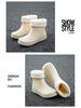 2024 Women's Waterproof Fashion Rain Boots - Wear-Resistant & Warm