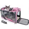 Large-Capacity Breathable Cat & Small Dog Outing Bag, Foldable & Portable Handheld Pet Carrier