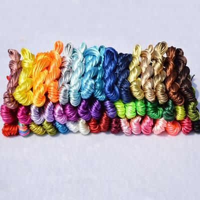 2.5mm*10m Popular Woven Thread Chinese Knot Nylon Thread Handmade For DIY Jewelry Accessories Beading Thread