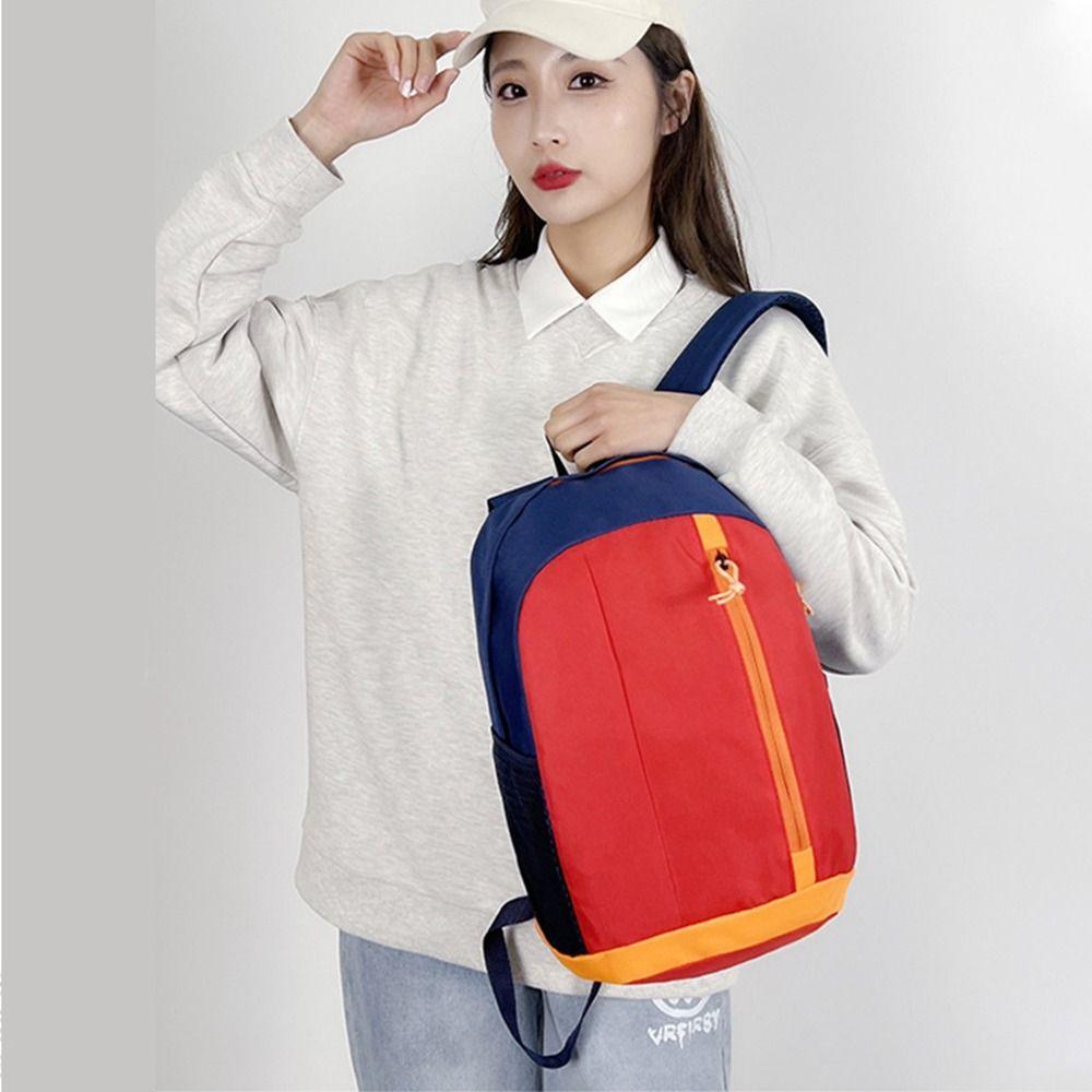 Large Capacity Outdoor Sports Backpack Zipper Oxford Cloth Climb Bag Sports Knapsack Travel Storage Bags Lightweight Nylon Bag