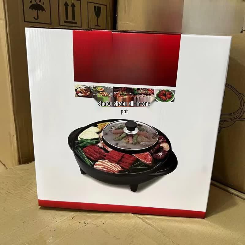 Multi-functional Electric Hotpot & BBQ Grill