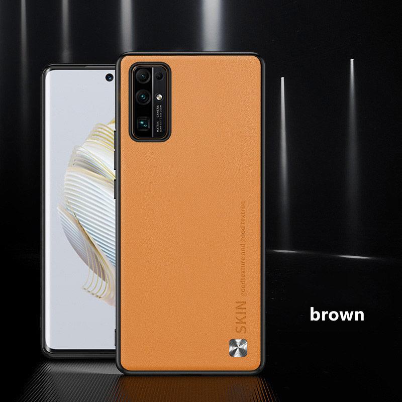 

For Honor 30 High-Quality Leather Phone Case For Honor 30 Pro Soft TPU Bumper Shockproof Cover Accessorie For Honor 30S Cases Honor 30