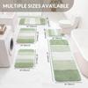 Thick Plush Bath Mat Bathroom Doorway Absorbent Non-Slip Washable Floor Rug In Modern Minimalist Style