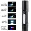Wiederaufladbare Zoom LED Taschenlampe Kleine Taschenlampe Taschenlampe Laterne 3 Beleuchtungsmodi Tragbares Campinglicht Mini LED Taschenlampe