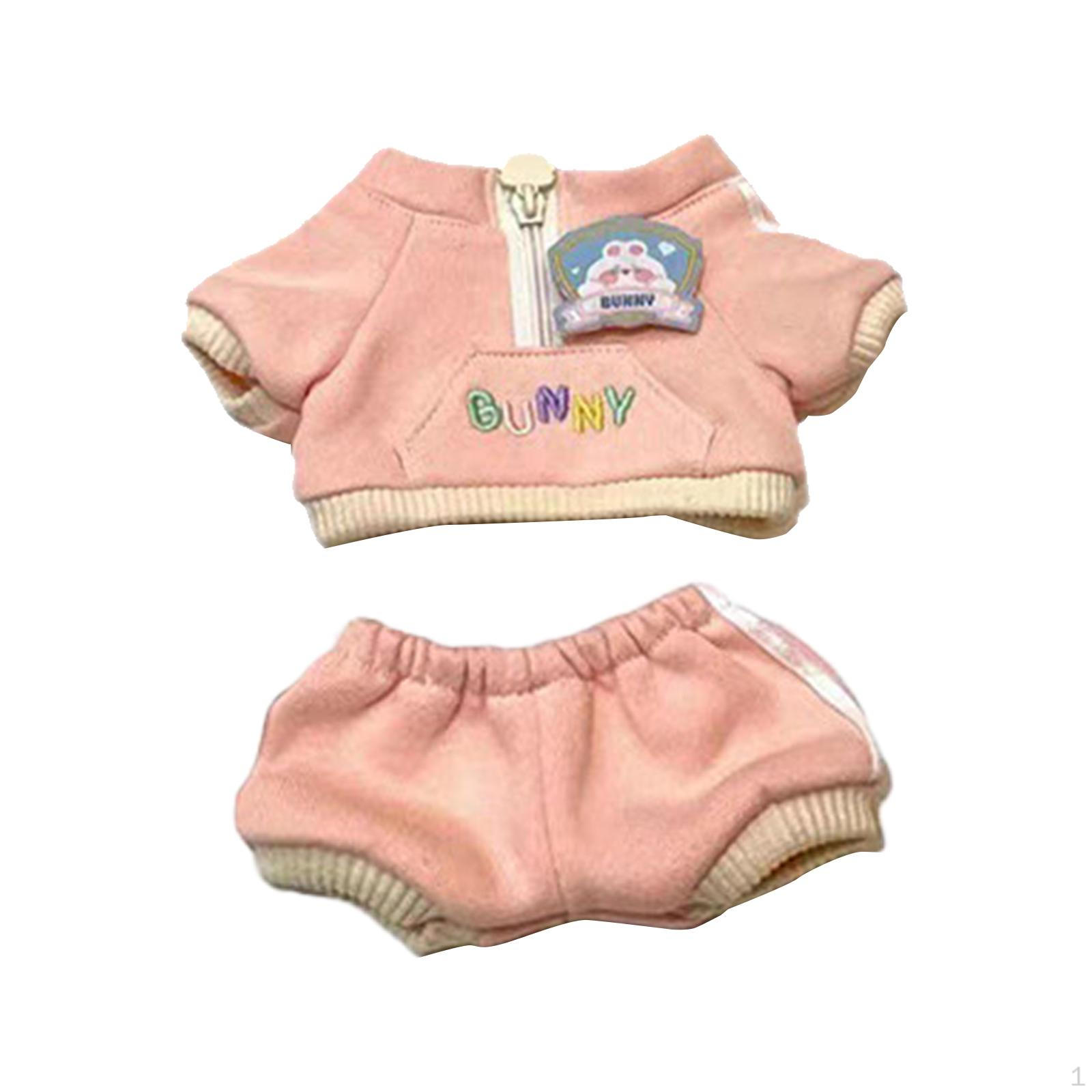 

Комплект одежды для куклы из 2 предметов, спортивная одежда с капюшоном и штанами для 8-дюймовой куклы