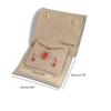 Jewelry Packaging Bag Jewelry Pouch Velvet Jewelry Pouch Portable Jewelry Gift Bags with Snap Button for Jewelry Storage