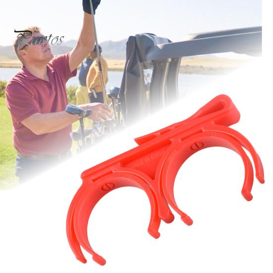 Rotating Dual Ball Clip Golf Holder Rotatable Claw Secure Grip Professional Foldable Portable Type 2 Balls Organizer Clamp Accessories Golfer Gift