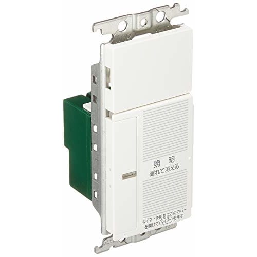 Panasonic Cosmo Series Wide 21 otevřený časovač 2vodičový typ s funkcí časovače se zpožděným vypnutím/přijetím s prázdným čipem Bílá WTC5331WK