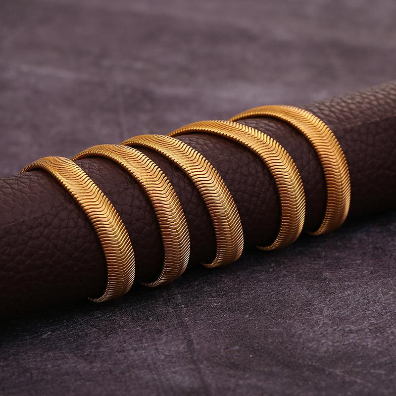 6mm 24.8 Cala Złoty Kolor Hip Hop Ice Chain Naszyjnik Dla Mężczyzn Kobiety Jodełka Łańcuchy Naszyjnik Na Biżuterię Prezent